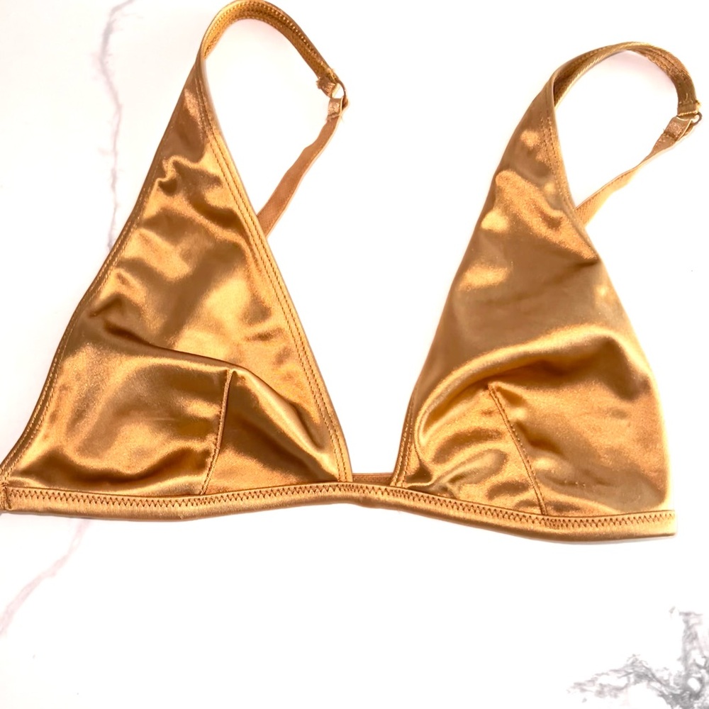 Urban Outfitters Gold Bralette
